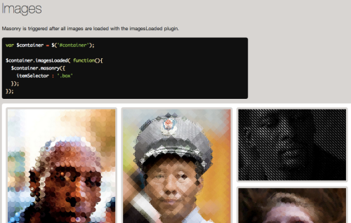 jQuery Masonry