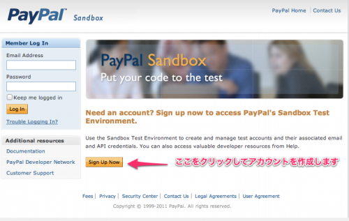 PayPal Sandbox - Log In PayPal Sandbox - Log In